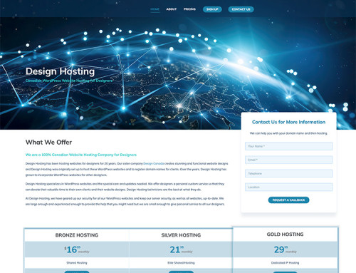 Design Hosting